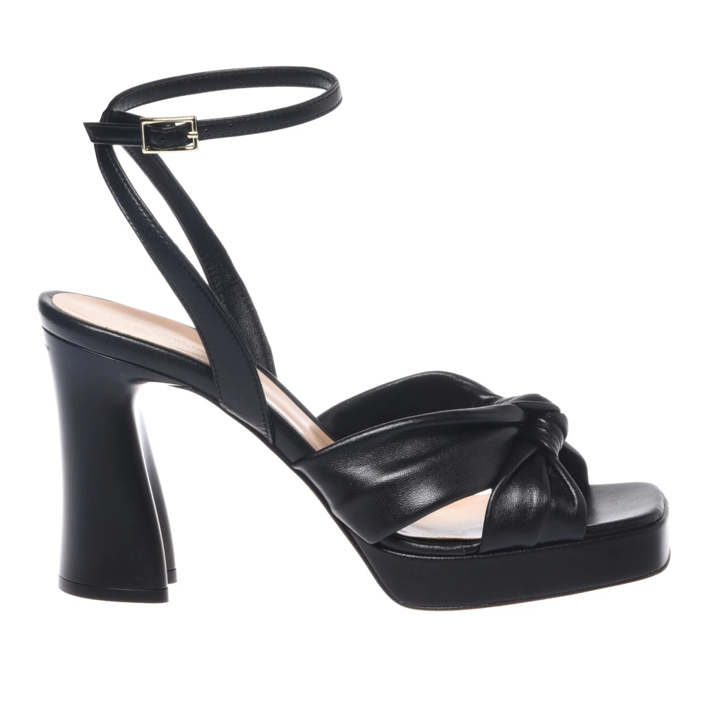 Baldinini Black High Heel Sandals, Female, 6 Uk, High Heel Sandal