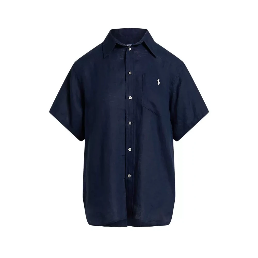 Polo Ralph Lauren Donna Blu Camicette Xs, New,