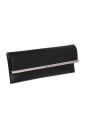 black-long-clutch-with-engraved-logo