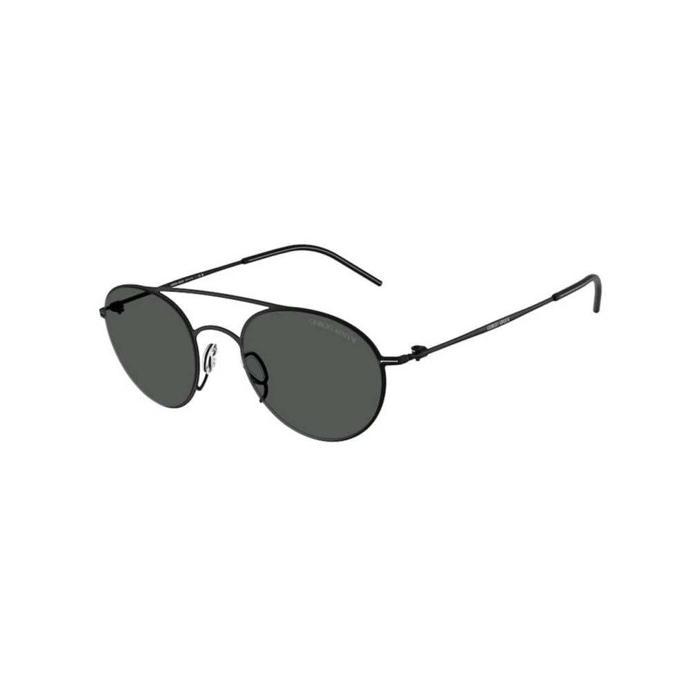 Giorgio Armani Men's Black Authentic Glasses With Top-Notch Service - Sunglasses - 48 Mm - Accessories