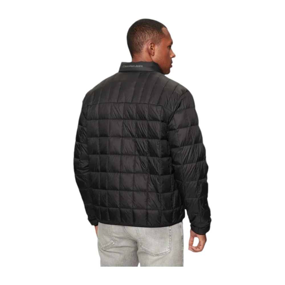 Calvin Klein Jeans Korte Pufferjas Black Heren