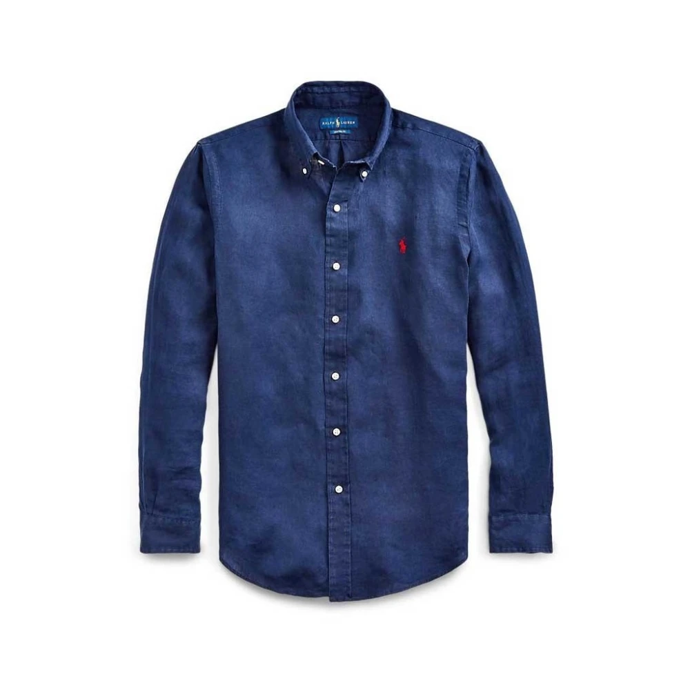 Ralph Lauren Men's Blue Casual Shirts, L, Casual Shirt