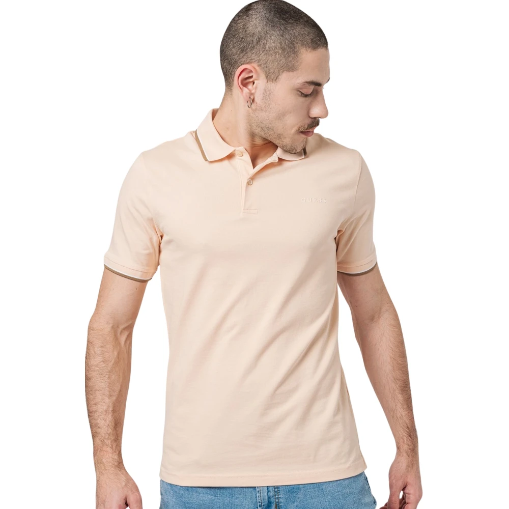 Guess - Tops > Polo Shirts - Pink - Guess - Modalova