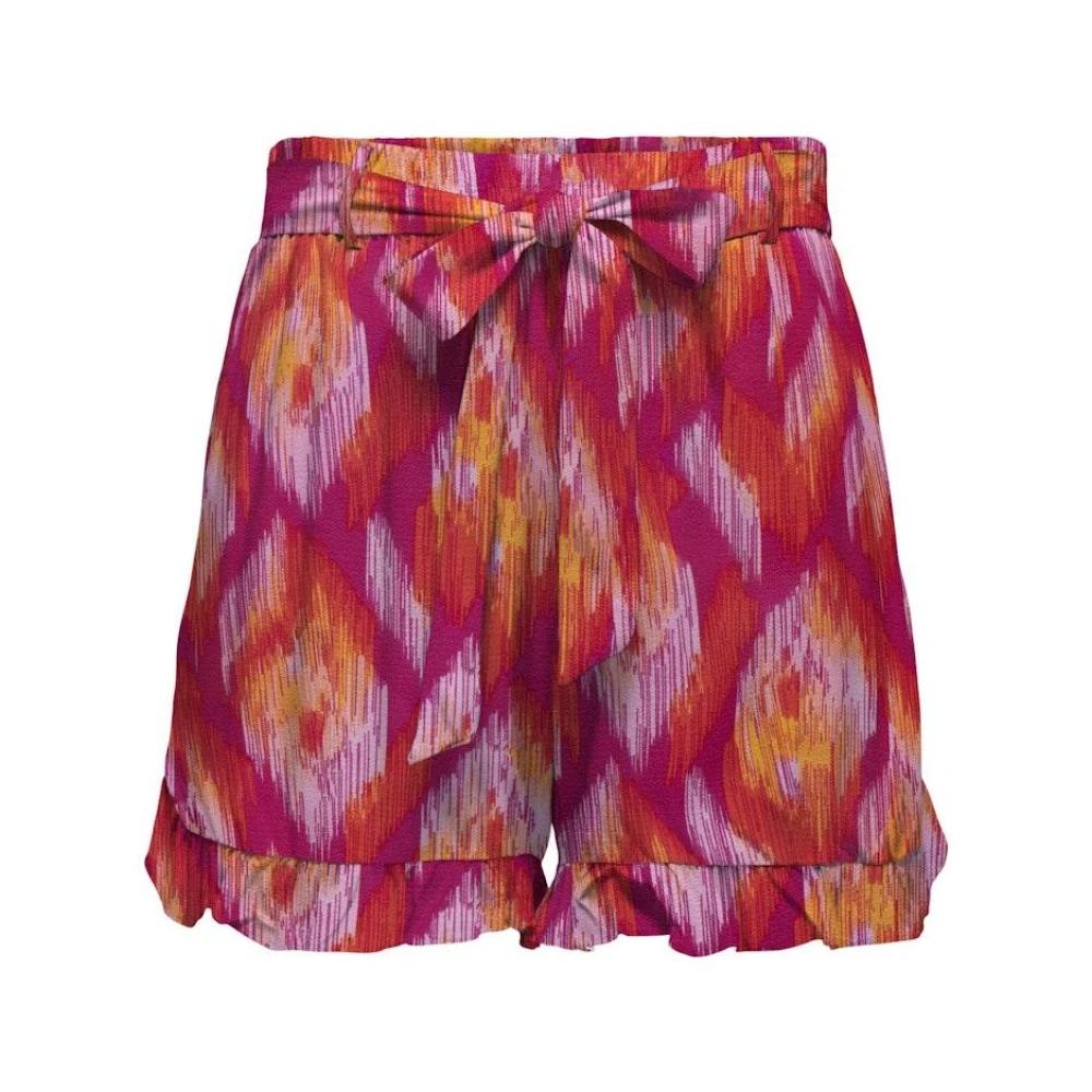 Only Frill Shorts Multicolor Dames