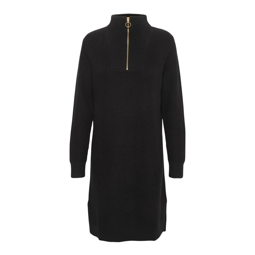 Kaffe Damen Schwarz Strickkleid, Lioa - Bild 3