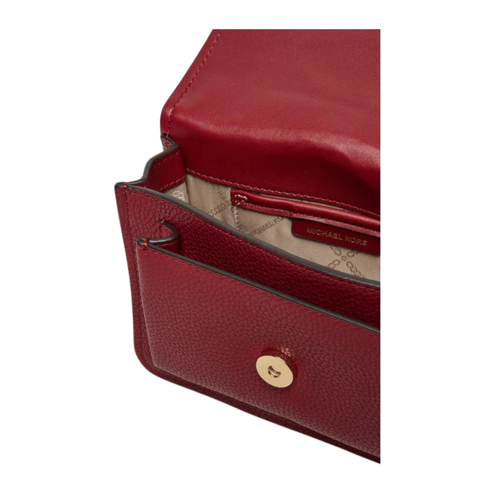 Michael Kors Rode Crossbody Tas Red Dames