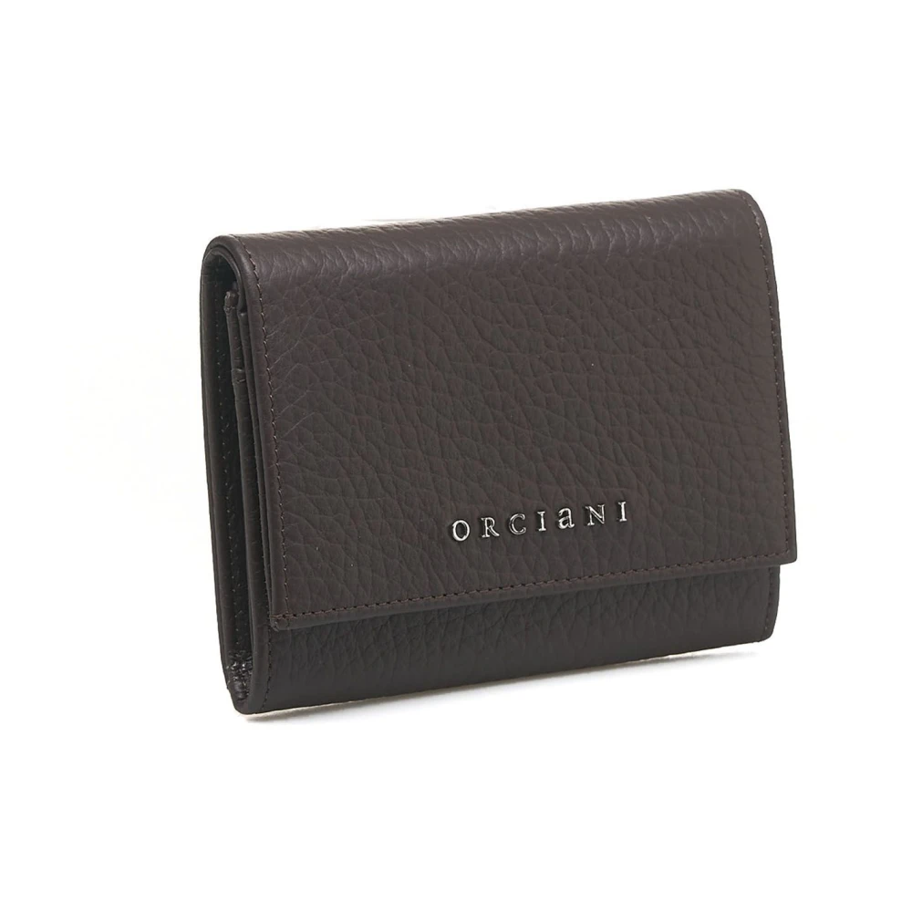 Orciani Bruine Portemonnees voor Vrouwen Aw24 Brown Dames