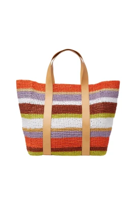 Milanese Raffia Tote Bag
