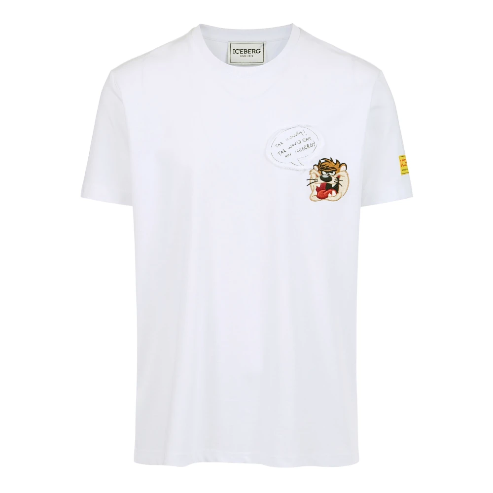 Iceberg - Tops > T-Shirts - White - Iceberg - Modalova