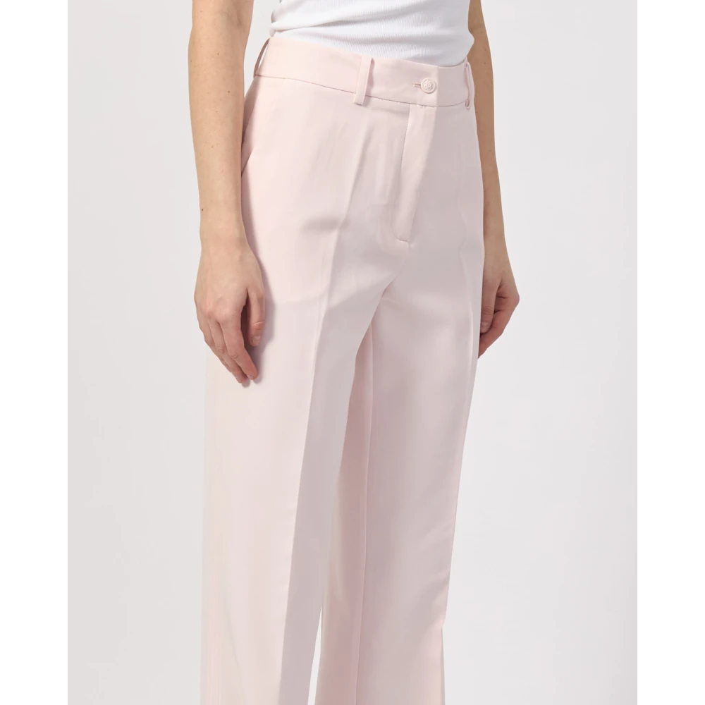 Guess Roze Klassieke Damesbroek Pink Dames