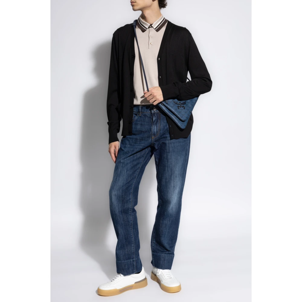 Dolce & Gabbana Geknoopte vest Black Heren