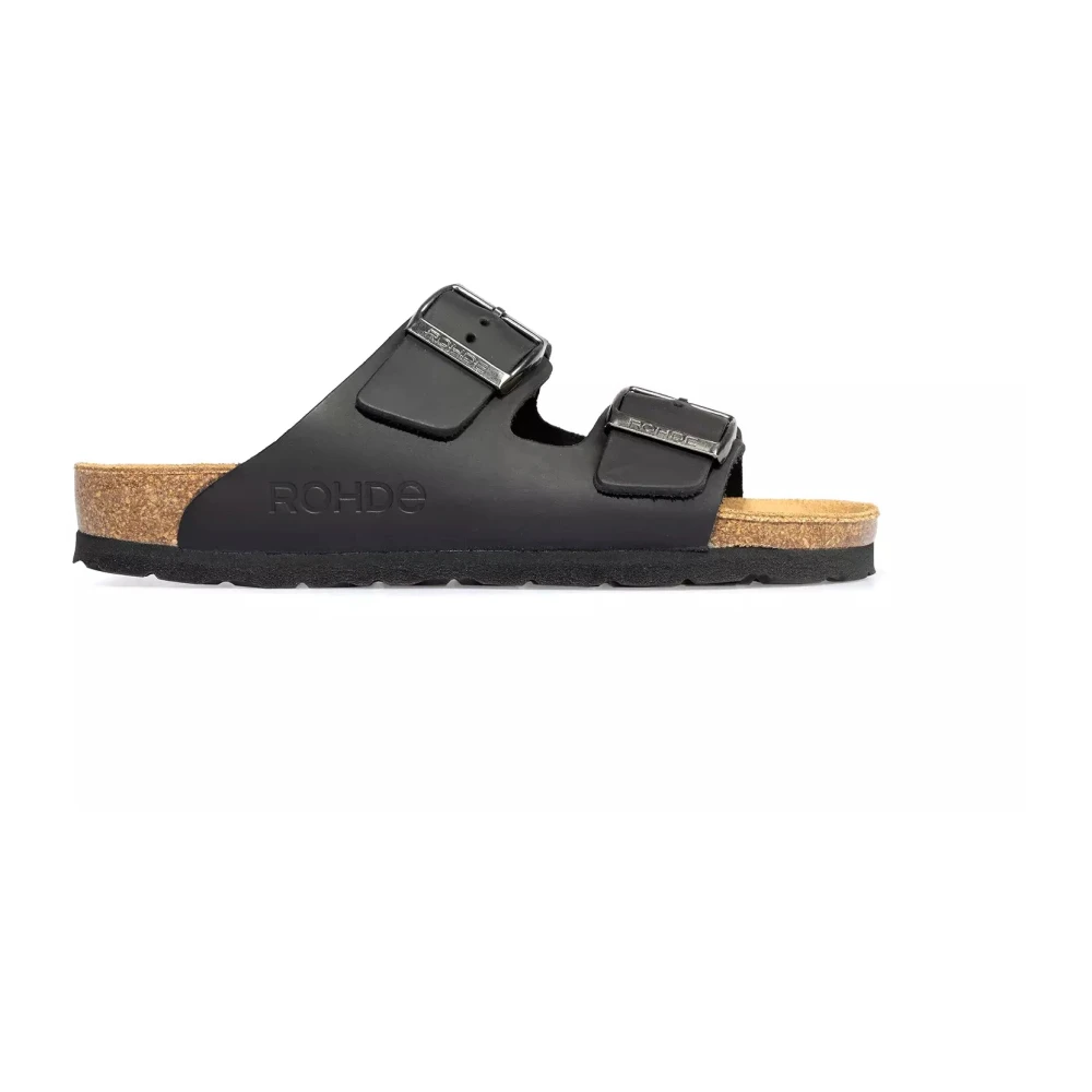 Sandali Rohde Alba Donna Nero Taglia 42 - Immagine 2