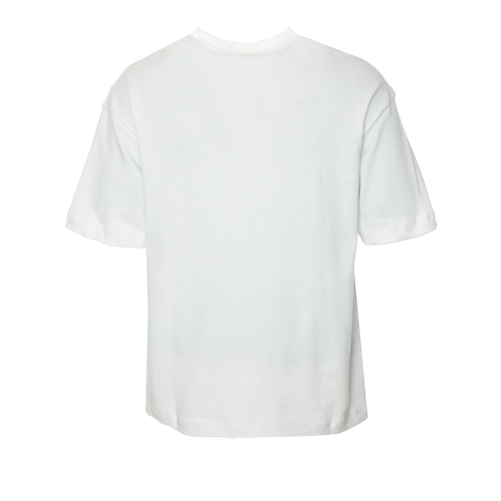 Brain Dead Kleurrijk Print T-Shirt Korte Mouw White Heren
