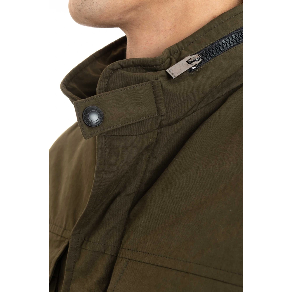 Sealup Groene Winterjas met Capuchon Green Heren