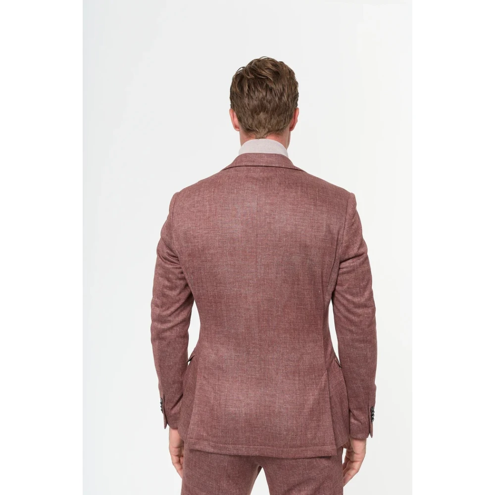 Zuitable Klassieke Blazer Red Heren