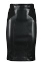 patchwork-knee-length-skirt