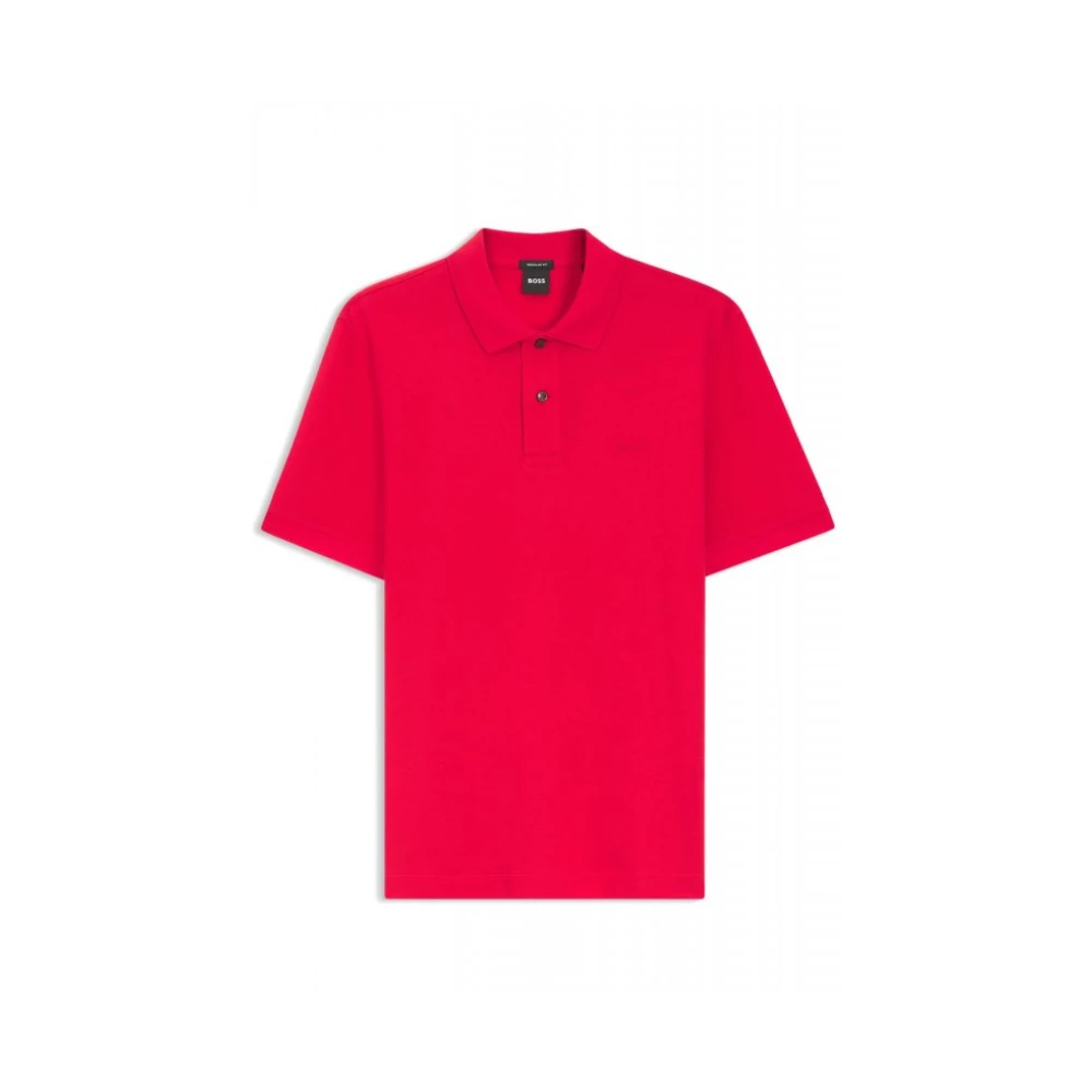 Hugo Men's Pink Polo Shirts, Xl, Pallas Polo