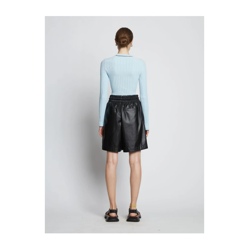 Proenza Schouler Blauwe Cut-out Boucle Top Blue Dames