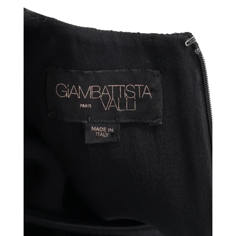 Giambattista Valli Pre-owned Wool dresses Black Dames