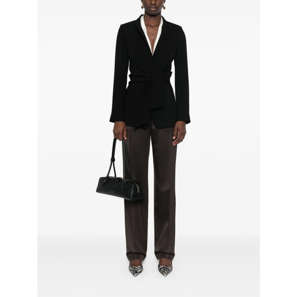 Max Mara Stijlvolle Seggio Stoel Black Dames