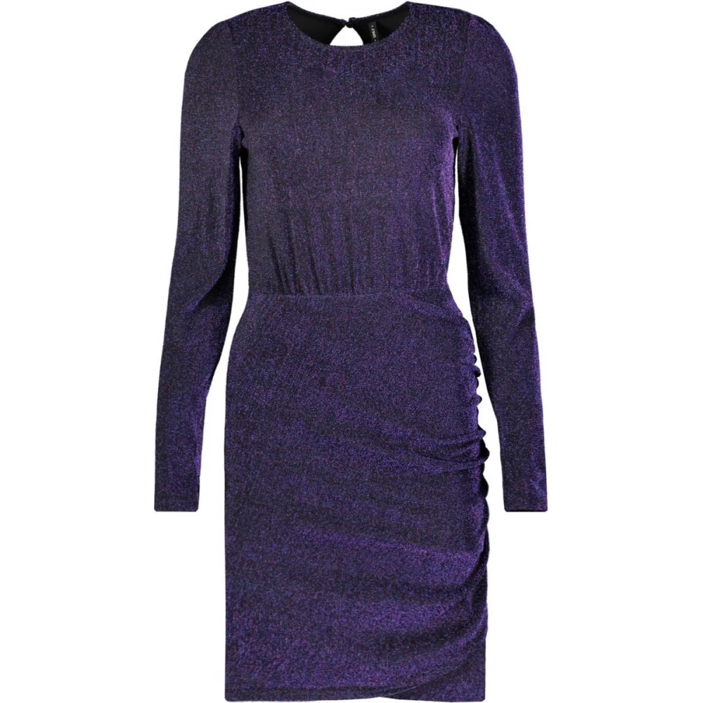 Only Rich L S Glitter Dress JRS Wave Ride Bayberry glitter Multicolor Dames