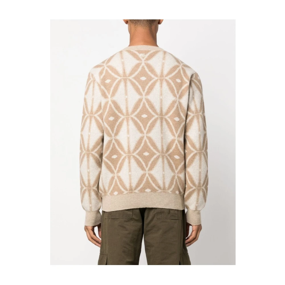 ETRO C-Neck Pullover Sweater Multicolor Heren
