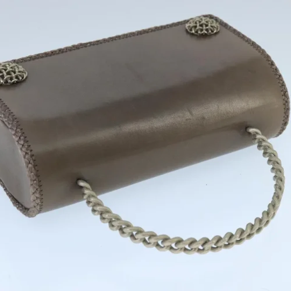 Bally Pre-owned Leather handbags Gray Dames