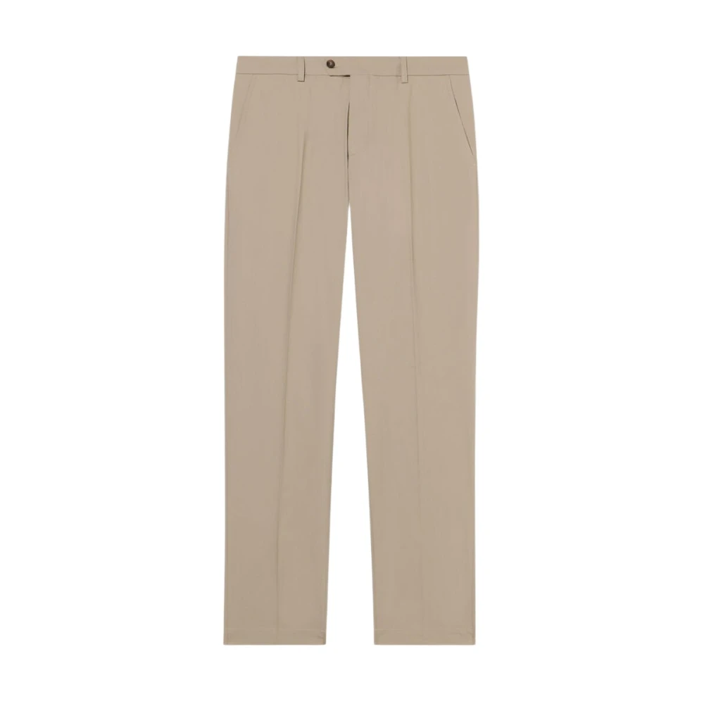 Brooks Brothers Men's Beige Chinos, W42, Stretch Cotton Poplin Chino