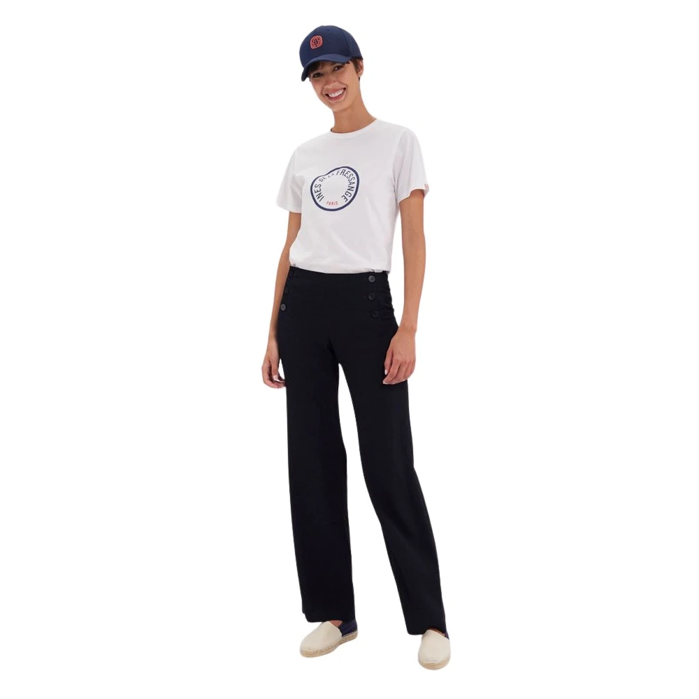 Trousers > Straight Trousers - - Ines de la Fressange Paris - Modalova