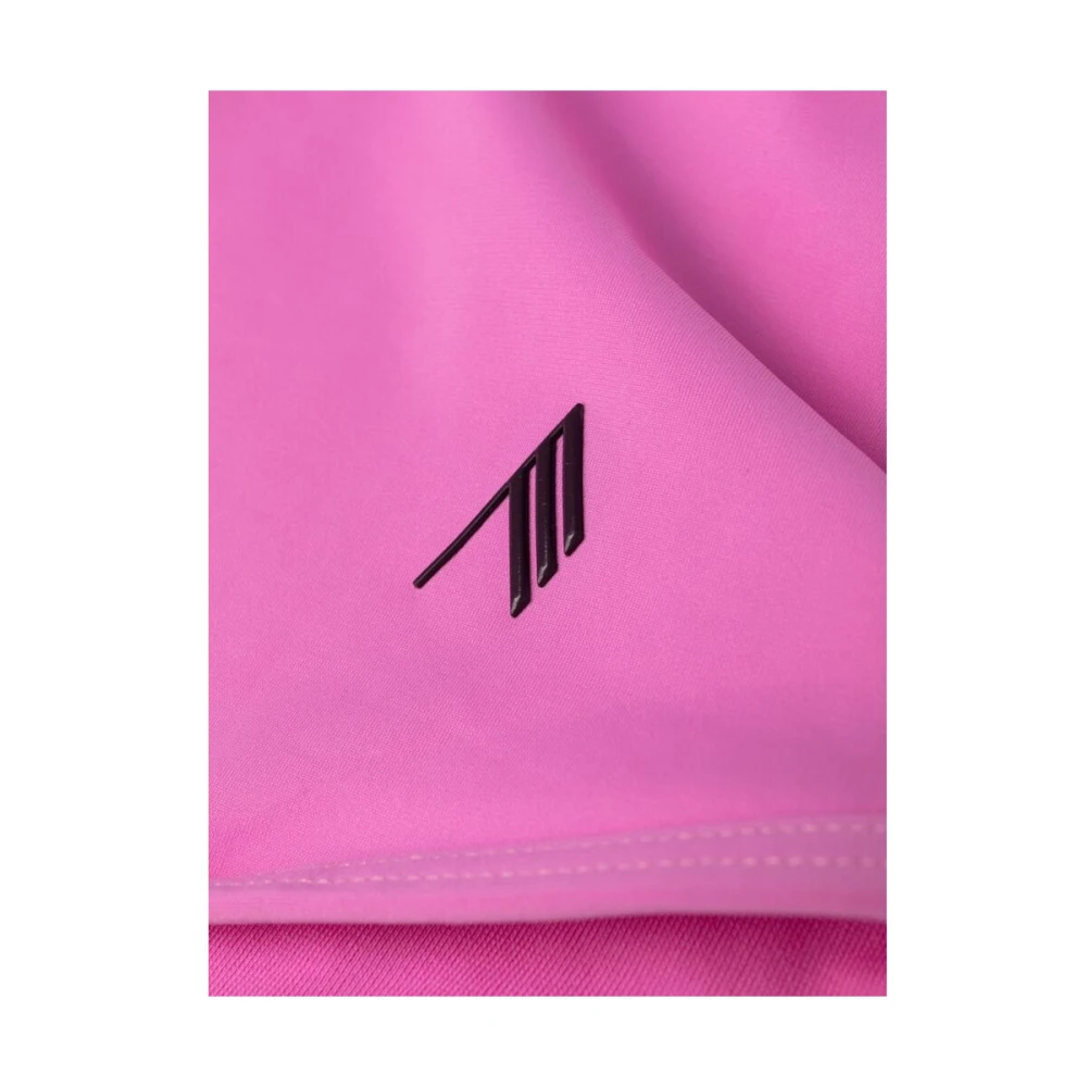 The Attico Hot Pink One-Shoulder Strandkleding Pink Dames
