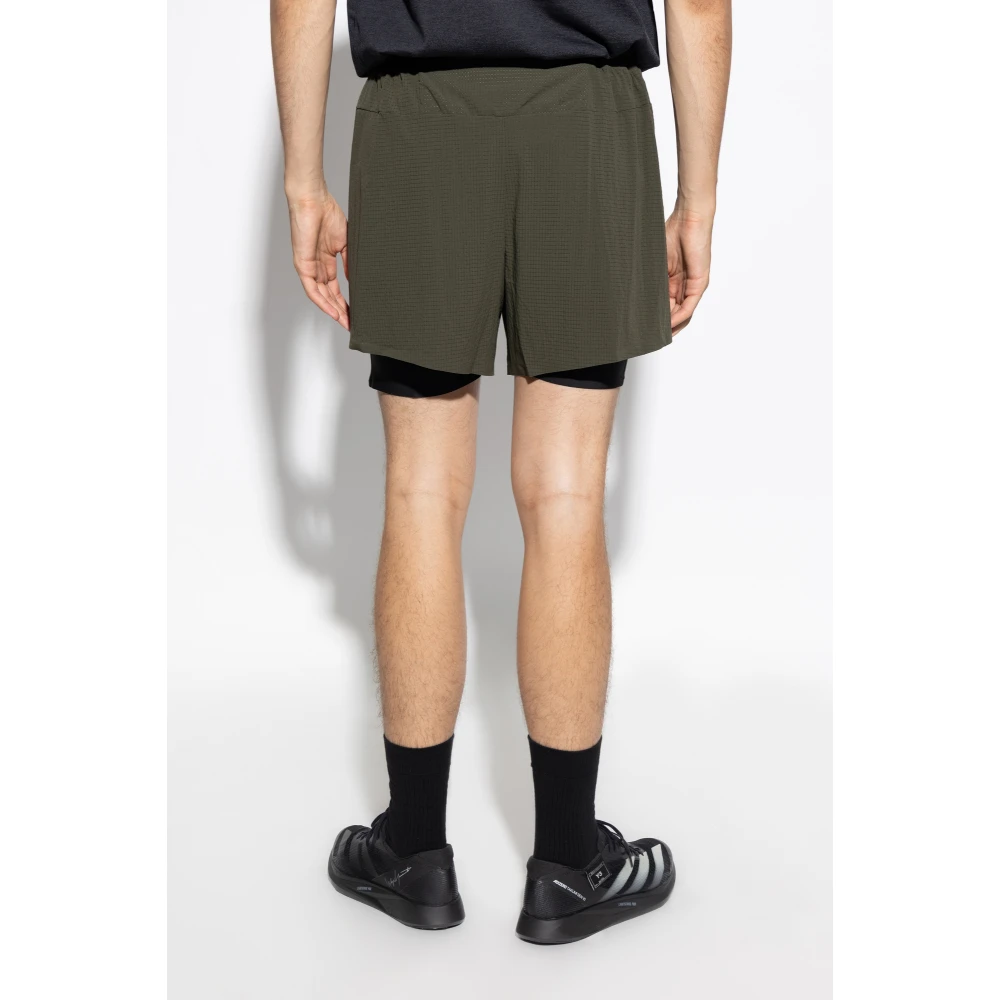 Y-3 Logo Shorts Green Heren