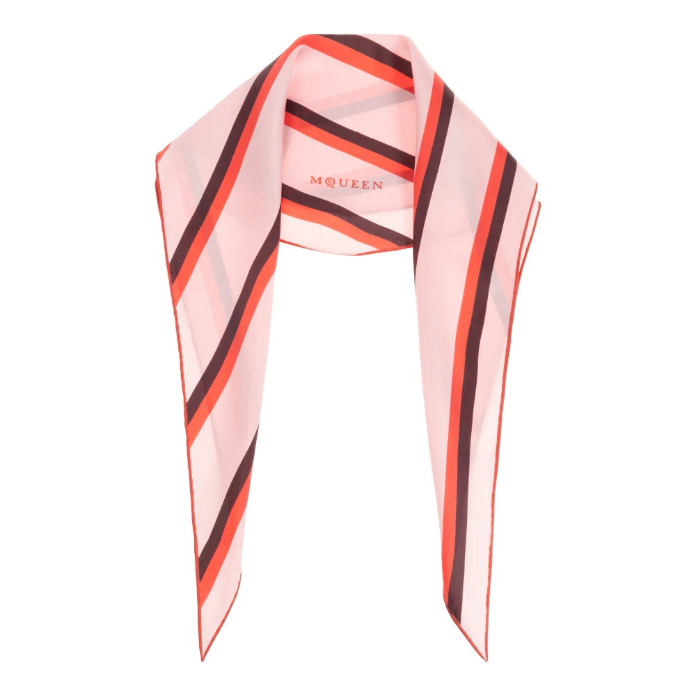 Alexander mcqueen Zijden sjaal Pink Dames