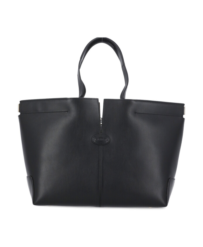 black-leather-shopping-bag-with-clutch