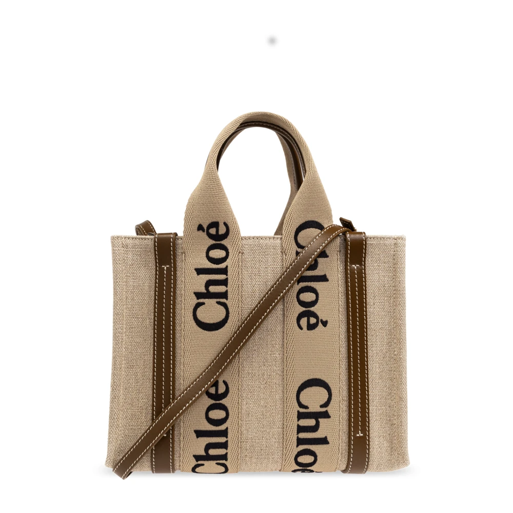 Chloé Schoudertas Woody Klein Beige Dames