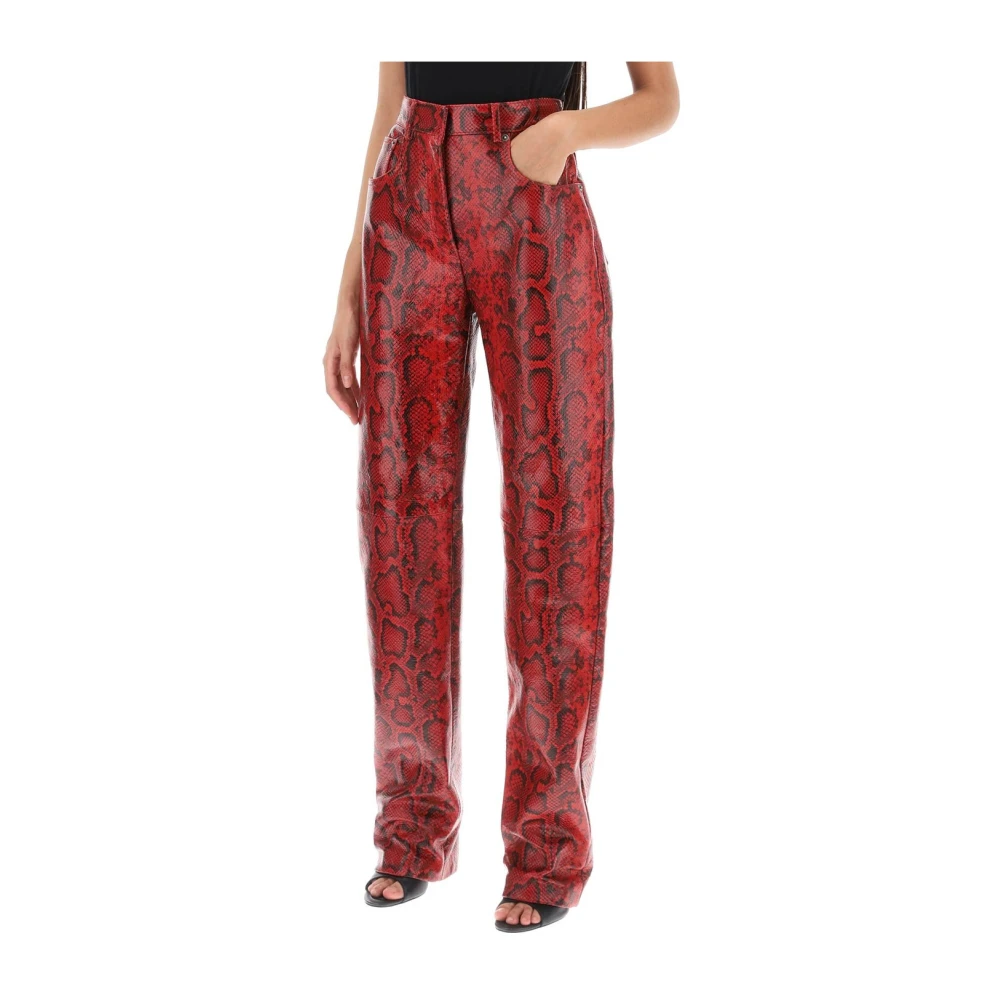 SPORTMAX Jeans Red Dames