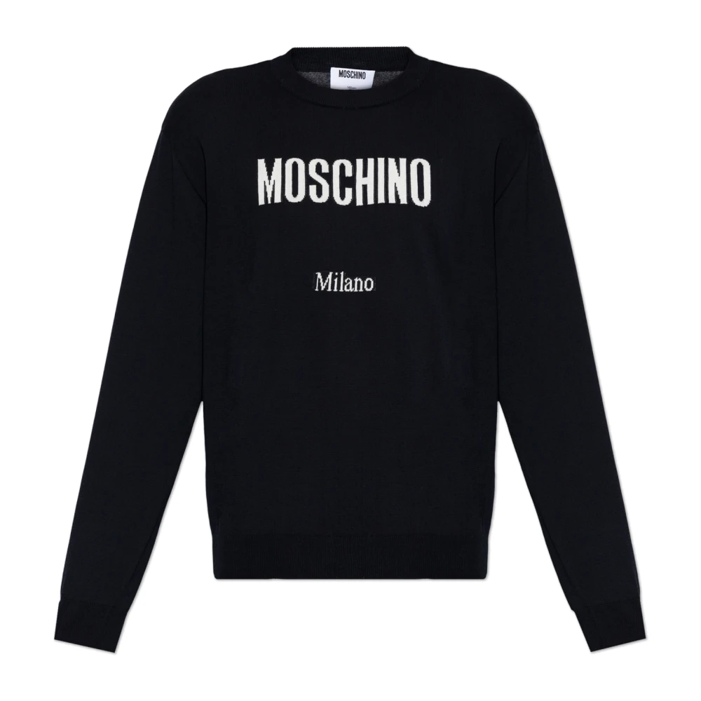 Moschino Uomo Nero Maglie, Xl, New,