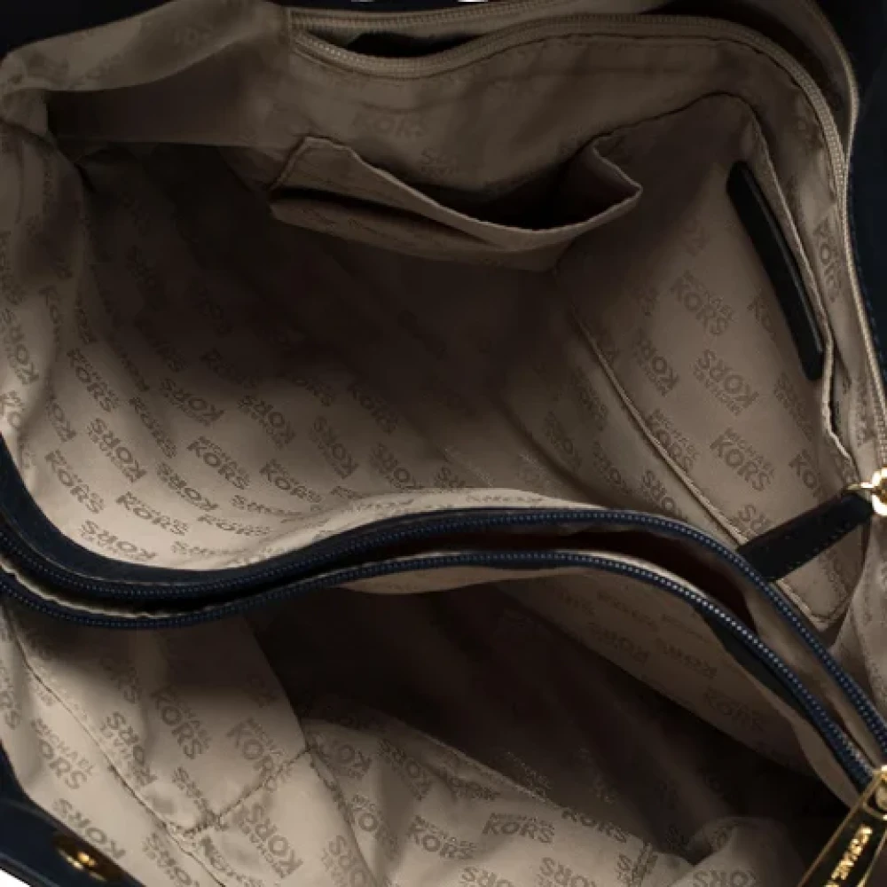 Michael Kors Pre-owned Leather totes Blue Dames
