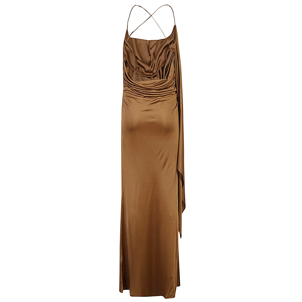 Giuseppe Di Morabito Bruine Jurk Collectie Brown Dames