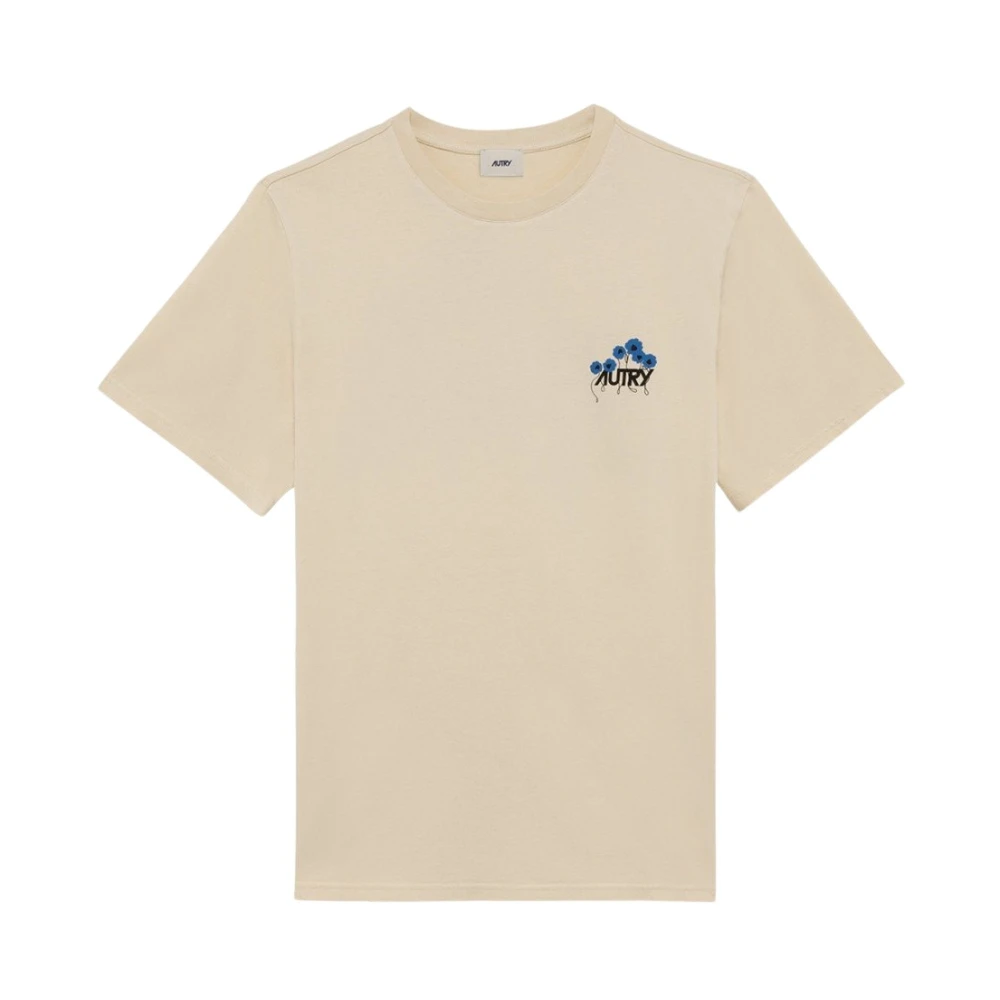 Autry - Tops > T-Shirts - Beige - Autry - Modalova
