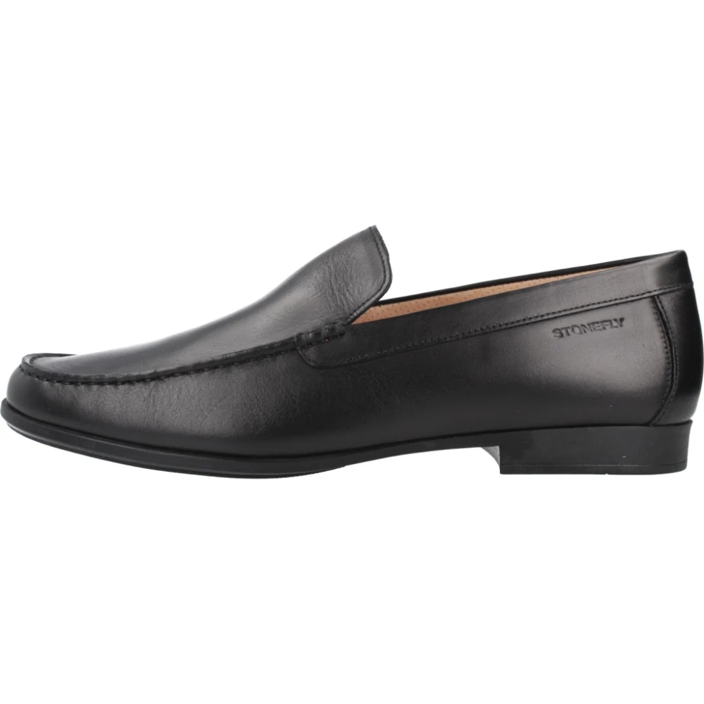 Stonefly Uomo Nero Summer Ii 1 Moccasino Vitello