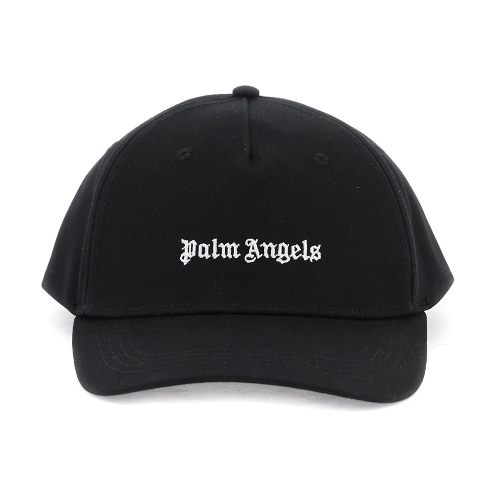 Palm Angels Klassieke Logo Pet Zwart Off White Black Dames