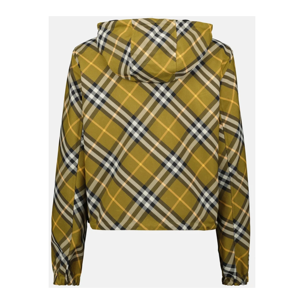 Burberry Omkeerbare windjack Green Dames