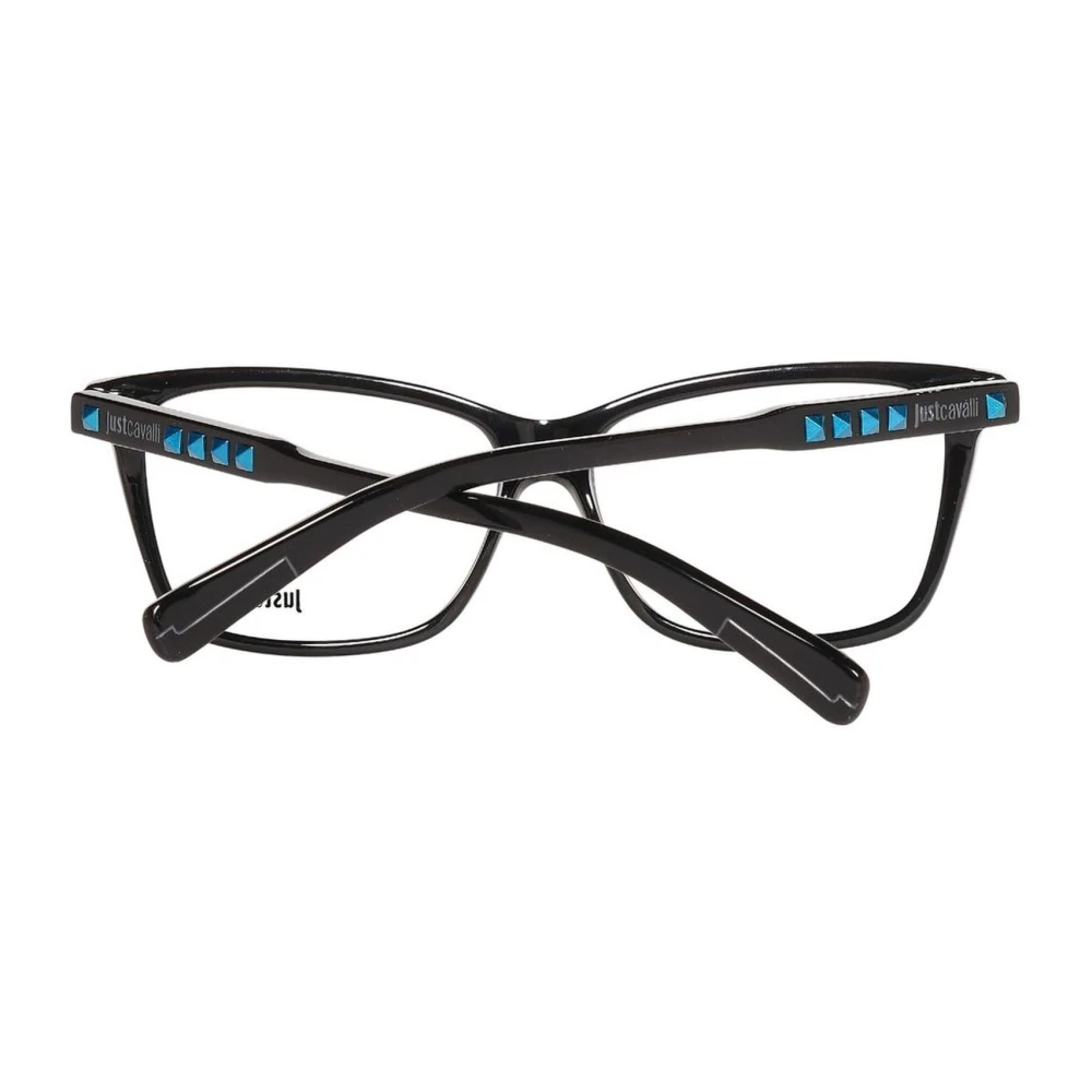 Just Cavalli Zwarte Kunststof Dameshorloge Frame Black Dames