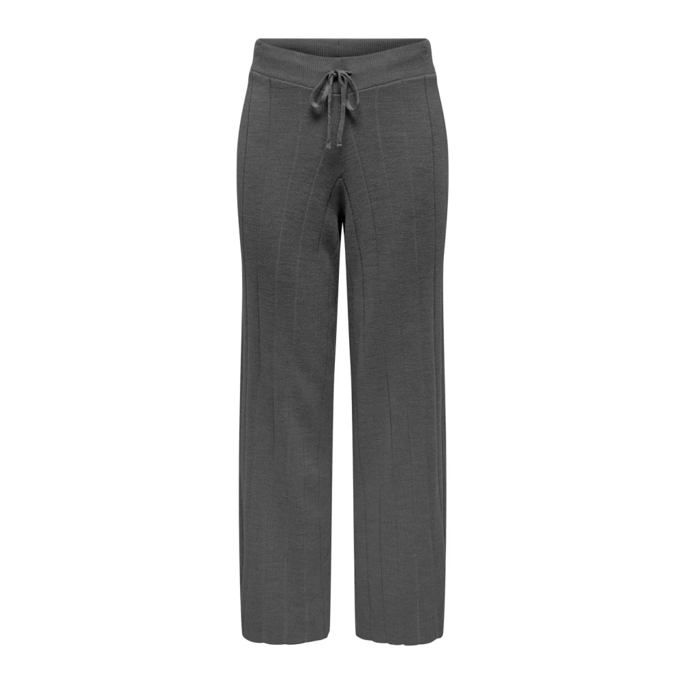 Only Casual elastische taille damesbroek Gray Dames