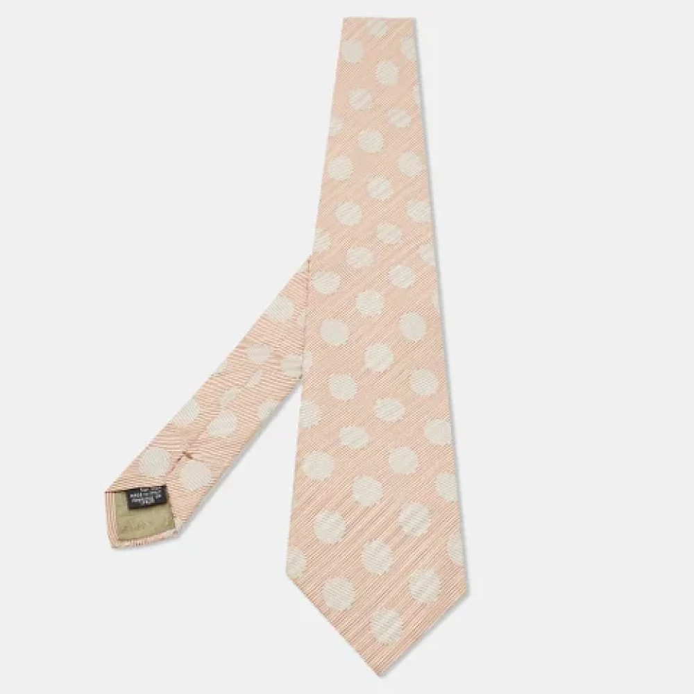 Armani Pre-owned Silk home-office Pink Heren