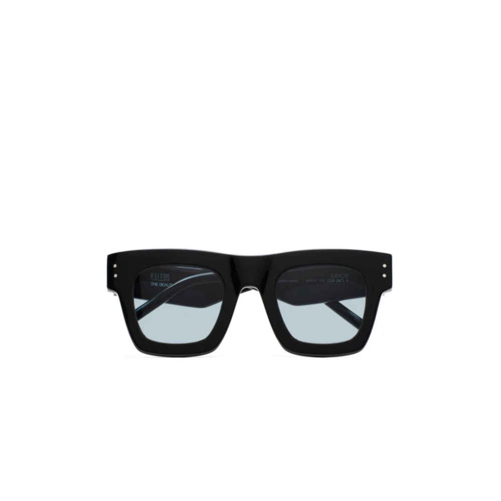 Kaleos Unisex Black Sunglasses, 48 Mm, Banon