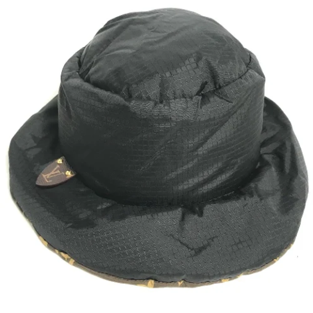 Louis Vuitton Vintage Pre-owned Fabric hats Black Dames