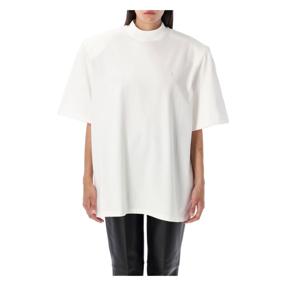 Tシャツ・カットソー THE ATTICO Woman T-Shirt White 250WCN00003JJJ025AA 001 White t-shirt for Women | THE ATTICO®