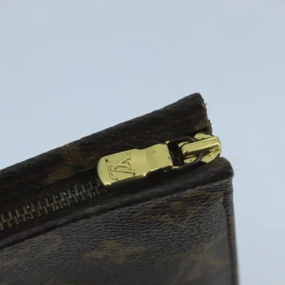 Louis Vuitton Vintage Pre-owned Canvas pouches Brown Dames