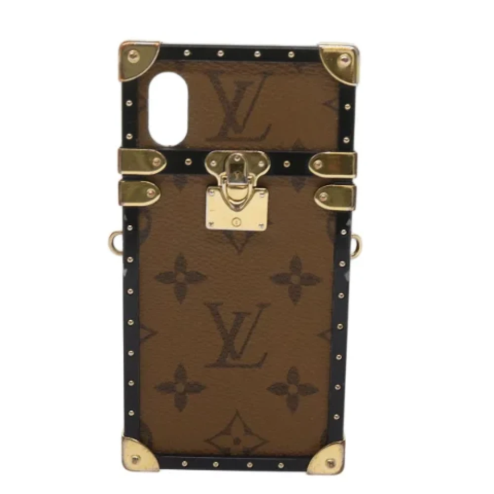 Louis Vuitton Vintage Pre-owned Canvas home-office Brown Dames